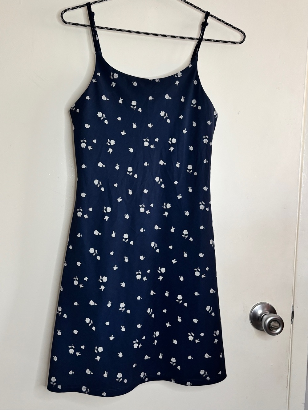 Abercrombie Kids YPB Blue Ditsy Floral Athletic Sleeveless Mini Skort Dress